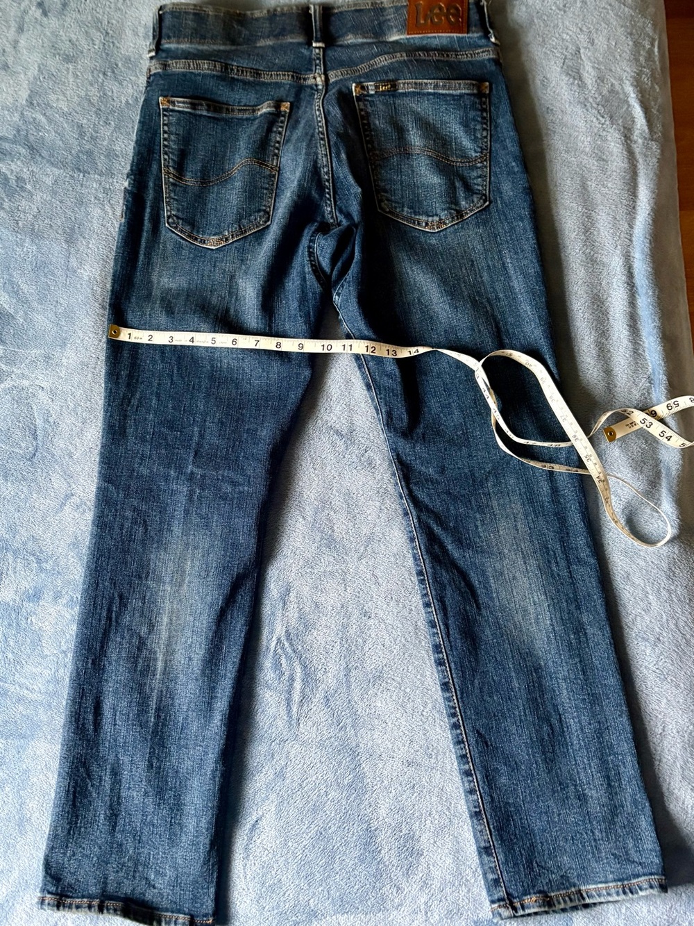 Lee Men's Dark Blue Straight-Leg Jeans - Picture 2 of 5